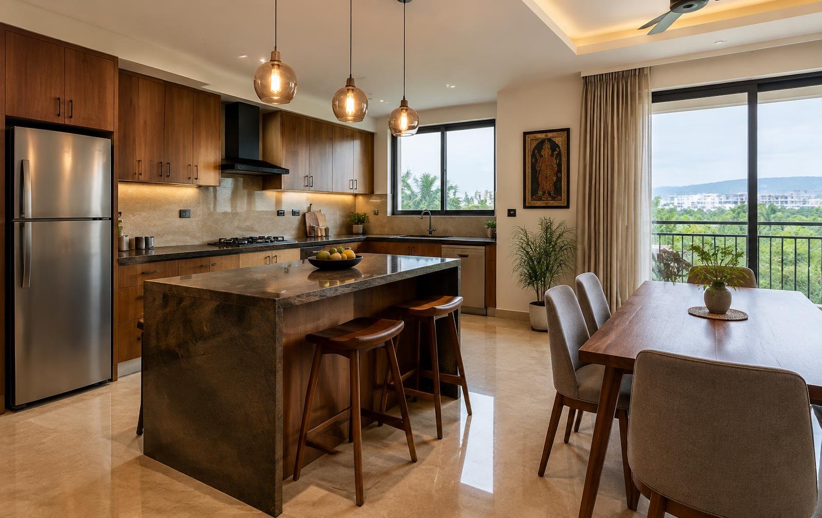 Pine Ridge Plot, kitchen and dining