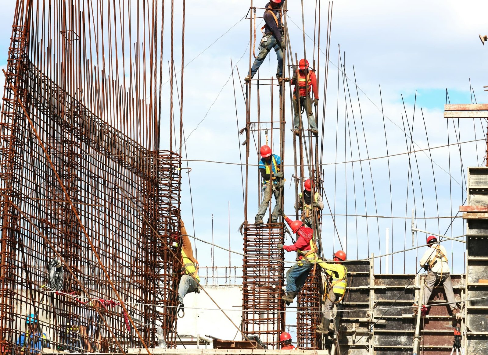 A building under construction